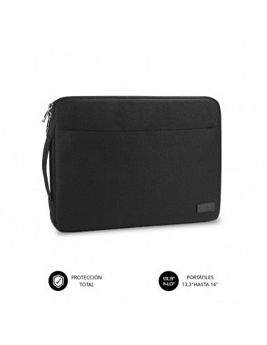 SUBBLIM Funda Ordenador Urban Laptop Sleeve 13,3-14" Black