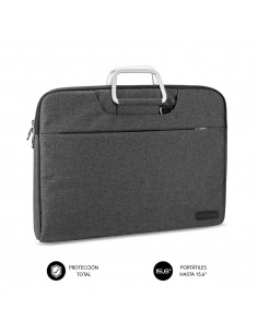 SUBBLIM Funda Ordenador Business Laptop Sleeve 15,6" Grey