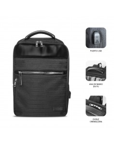 SUBBLIM Mochila de negocios Business V2 AP Backpack 16" Negro 2