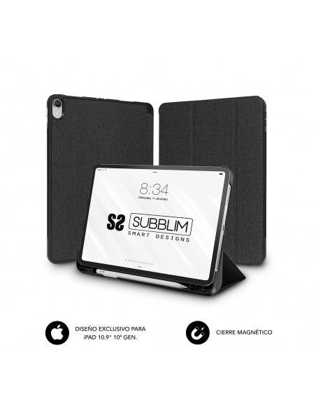 SUBBLIM Funda Tablet Shock Case iPad 10,9" 10Gen Black SUBBLIM Funda Tablet Shock Case iPad 10,9" 10Gen Black