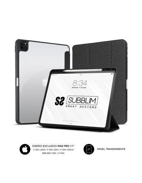 SUBBLIM Funda Tablet Clear Shock Case Ipad Pro 11" 2022 2021 2020