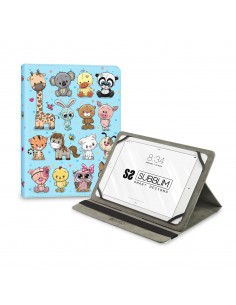SUBBLIM Funda Tablet Universal TRENDY CASE ANIMALS 11"