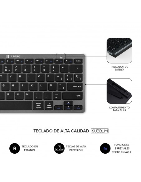 SUBBLIM SUBKBC-OCO020 teclado