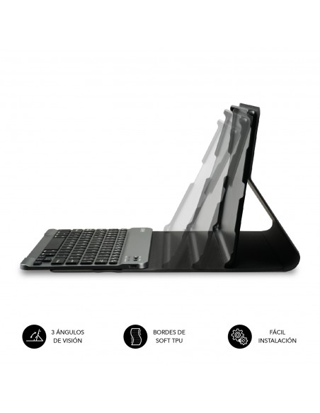 SUBBLIM Funda con teclado KeyTab Pro BT Samsung GT A8 10.5“ X200 205