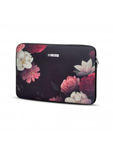 SUBBLIM Funda Ordenador Neopreno Trendy Sleeve Neo Flowers 13,3-14"