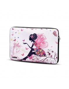 SUBBLIM Funda Ordenador Neopreno Trendy Sleeve Neo Hada 13,3-14"