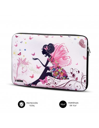 SUBBLIM Funda Ordenador Neopreno Trendy Sleeve Neo Hada 15,6"