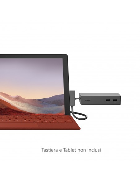 Microsoft Surface Dock 2 estación dock para móvil Tableta Negro