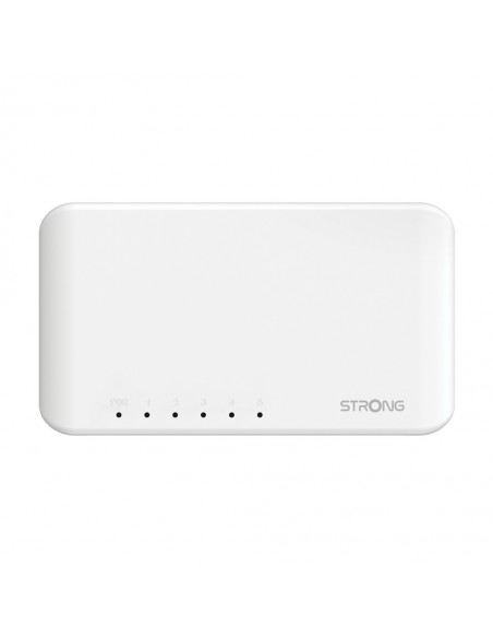 Strong SW5000P switch Gigabit Ethernet (10 100 1000) Blanco