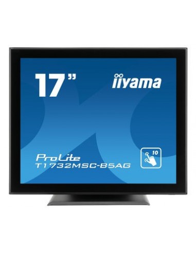 iiyama ProLite T1732MSC-B5AG pantalla para PC 43,2 cm (17") 1280 x 1024 Pixeles LED Pantalla táctil Negro