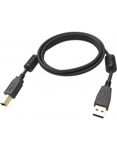 Vision TC 1MUSB BL cable USB 1 m USB 2.0 USB B USB A Negro