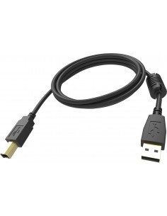 Vision TC 3MUSB BL cable USB 3 m USB 2.0 USB A USB B Negro