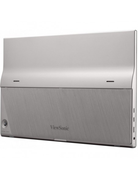 Viewsonic TD1655 pantalla para PC 39,6 cm (15.6") 1920 x 1080 Pixeles Full HD LED Pantalla táctil Multi-usuario Negro, Plata