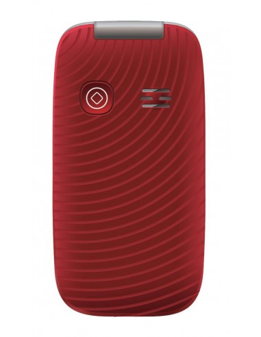 Telefunken S560 7,11 cm (2.8") 109 g Rojo Teléfono para personas mayores