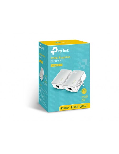 TP-Link TL-PA4010KIT 600 Mbit s Ethernet Blanco 2 pieza(s)