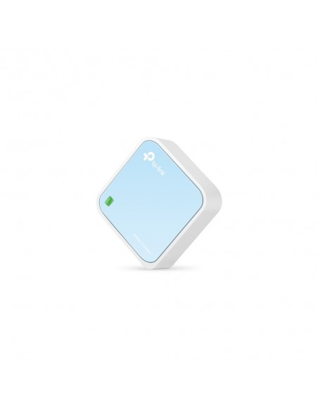 TP-Link TL-WR802N router inalámbrico Ethernet rápido Banda única (2,4 GHz) Azul, Blanco