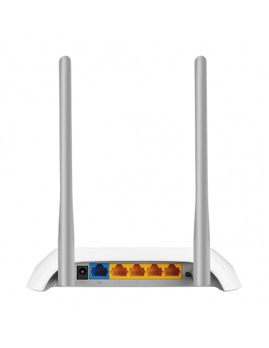 TP-Link TL-WR850N router inalámbrico Ethernet rápido Banda única (2,4 GHz) Gris, Blanco