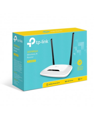 TP-Link TL-WR841N router inalámbrico Ethernet rápido Banda única (2,4 GHz) Blanco