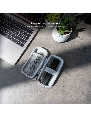 TooQ Estuche Protector para Caja Externa M2, Gris