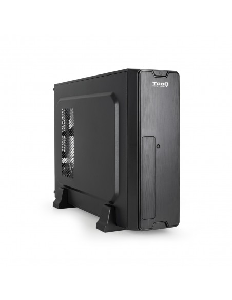 TooQ Caja Slim Micro-ATX TQC-3007U3C-B, Negra TooQ Caja Slim Micro-ATX TQC-3007U3C-B, Negra