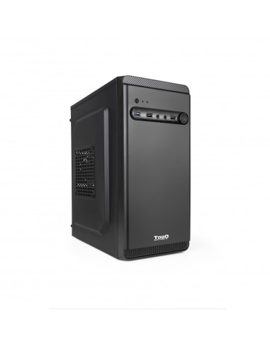 TooQ Caja Minitorre Micro-ATX Negra