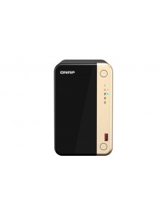 QNAP TS-264 NAS Torre Ethernet Negro, Oro N5095 2