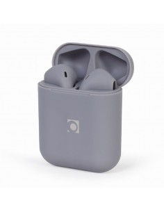 Gembird TWS-SEA-GW auricular y casco Auriculares Inalámbrico Dentro de oído Llamadas Música MicroUSB Bluetooth Gris