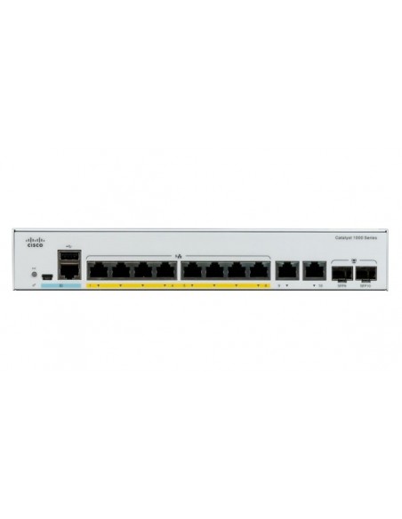 Cisco Catalyst C1000-8T-2G-L switch Gestionado L2 Gigabit Ethernet (10 100 1000) Gris