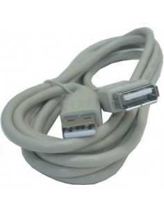 3GO 5m USB 2.0 A M FM cable USB USB A Gris