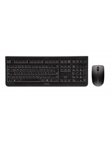 CHERRY DW 3000 teclado Ratón incluido RF inalámbrico Español Negro