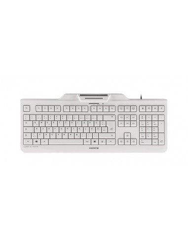 CHERRY KC 1000 SC teclado USB QWERTY Español Gris