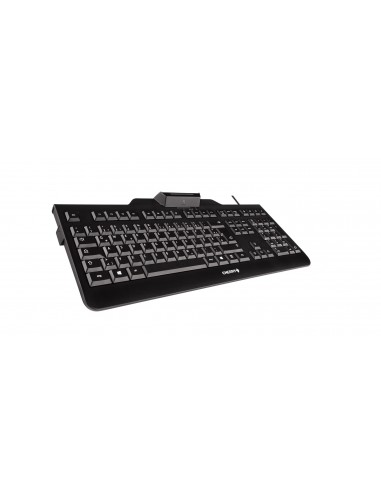 CHERRY KC 1000 SC teclado USB QWERTY Español Negro
