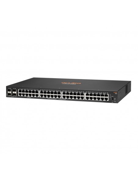 Aruba 6100 48G 4SFP+ Gestionado L3 Gigabit Ethernet (10 100 1000) 1U Negro