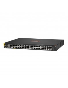 Aruba 6100 48G Class4 PoE 4SFP+ 370W Gestionado L3 Gigabit Ethernet (10 100 1000) Energía sobre Ethernet (PoE) 1U Negro 2
