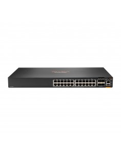 Aruba 6200F 24G 4SFP+ Gestionado L3 Gigabit Ethernet (10 100 1000) 1U Negro