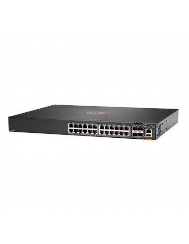 Aruba 6200F 24G 4SFP+ Gestionado L3 Gigabit Ethernet (10 100 1000) 1U Negro