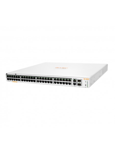 Aruba Instant On 1960 48G 40p Class4 8p Class6 PoE 2XGT 2SFP+ 600W Gestionado L2+ Gigabit Ethernet (10 100 1000) Energía sobre