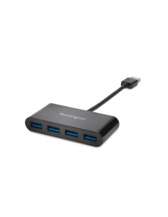 Kensington Hub USB 3.0 de cuatro puertos UH4000  negro 2