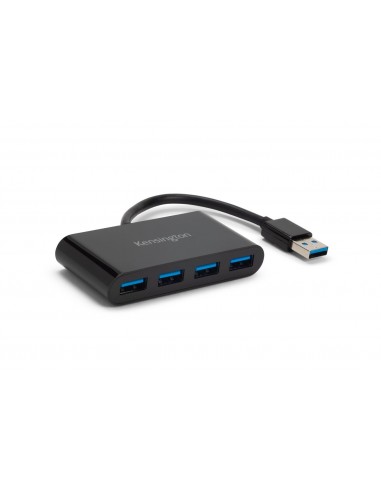 Kensington Hub USB 3.0 de cuatro puertos UH4000  negro