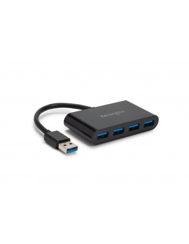 Kensington Hub USB 3.0 de cuatro puertos UH4000  negro