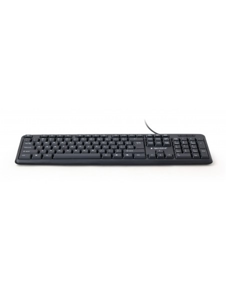 Gembird KB-U-103-PT teclado USB Portugués Negro