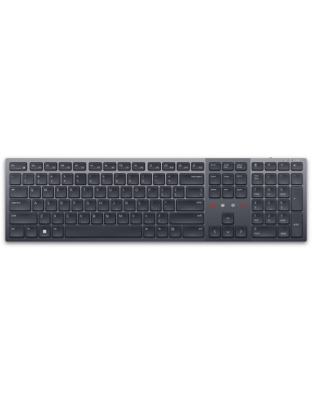 DELL KB900 teclado RF Wireless + Bluetooth QWERTY Español Grafito