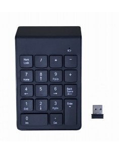 Gembird KPD-W-02 teclado numérico Portátil PC Bluetooth Negro