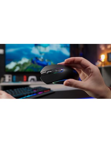 The G-Lab KULT-XENON ratón Ambidextro RF inalámbrico 5000 DPI