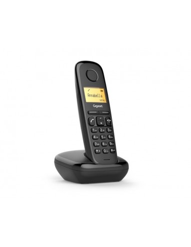 Gigaset A170 Duo Teléfono DECT analógico Identificador de llamadas Negro