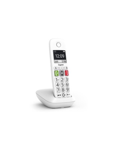 Gigaset E290 Duo Teléfono DECT analógico Identificador de llamadas Blanco