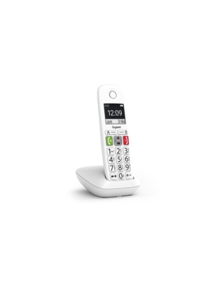 Gigaset E290 Duo Teléfono DECT analógico Identificador de llamadas Blanco
