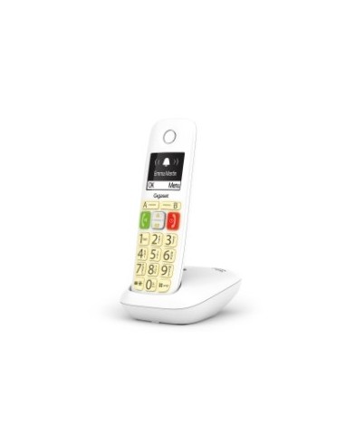 Gigaset E290 Duo Teléfono DECT analógico Identificador de llamadas Blanco