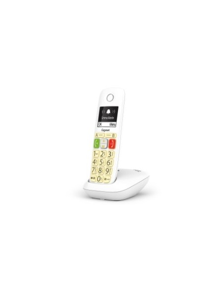 Gigaset E290 Duo Teléfono DECT analógico Identificador de llamadas Blanco