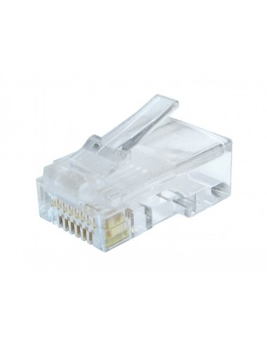 Gembird LC-8P8C-002 100 conector RJ-45 Transparente